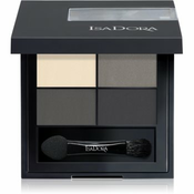 IsaDora Eye Shadow Quartet paleta sjenila za oci nijansa 03 Smoky Eyes 3,5 g