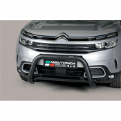 Misutonida Bull Bar O76mm inox crni za Citroen C5 Aircross 2019 s EU certifikatom