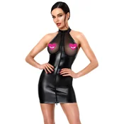 Noir Handmade 2719614 Exclusive Tapered Mini Dress Black L