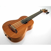 Kokio ukulele EQ fretted bass mahogany w/lightcase