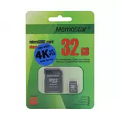 Micro SD 32GB V10 4K MemoStar