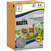 12x190g Bozita Feline Kitten Tetra Recart za mačke