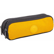Školska pernica Cool Pack Clio - Žuta i siva, 2 zatvaraca