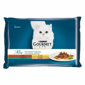 Multi pakiranje - Gourmet Perle 4 x 85 g - Miks III (4 vrste)