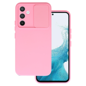 Onasi Lens Cover silikonski ovitek zaščita za Samsung Galaxy A05s - roza