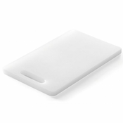 PRO Kuhinjska deska za rezanje in sekljanje z ročajem iz HDPE 30x20cm - Hendi 826355