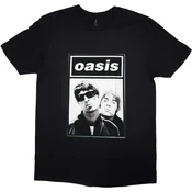 Oasis Majica Noel & Liam Boxed Photo Unisex Black M