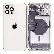 Apple iPhone 12 Pro Max - zadnje ohišje z majhnimi deli (srebrna)