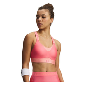 Ženski nedrček Under Armour Infinity High 2.0 Bra Bittersweet Pink/Posh Pink/Bittersweet Pink S A-C