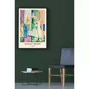 Wallity Dekorativna uramljena slika, 33x48cm, Šarena