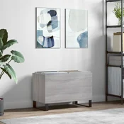 Vidaxl Omarica za gramofonske plošče 74,5x38x48 cm inženirski les