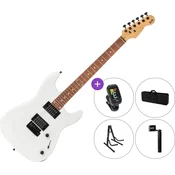 PSD Guitars SPS-100 SET 2 White Električna kitara