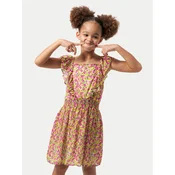 Mayoral Poletna obleka 6947 Pisana Regular Fit