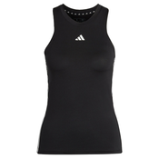 ADIDAS PERFORMANCE Sportski top, crna / bijela