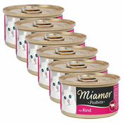 Miamor Pastete pašteta z govedino 6 x 85 g