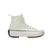 Converse Run Star Hike Hi White Black Gum Črna