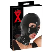 LateX Maska za glavu Crna