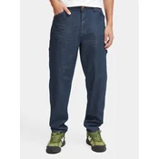Blend Jeans hlače 20716419 Mornarsko modra Relaxed Fit
