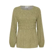 SAINT TROPEZ Bluza Gisla bež/jabolko