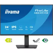iiyama ProLite XB2491HS-B1 računalni monitor 60,5 cm (23.8) 1920 x 1080 pikseli Full HD LCD Crno