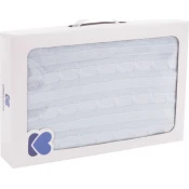 KikkaBoo Pleteno baby cebence 75x100 Light Blue (KKB11037)
