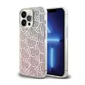 HELLO KITTY Hello Kitty IML Gradient Electrop Crowded Kitty Head - Ohišje za iPhone 15 Pro Max (roza)
