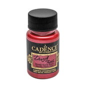 Cadence Kovinska barva za tekstil Dora Textile - rdeča/50 ml