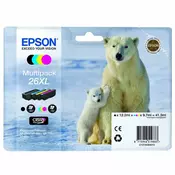 EPSON črnilo KOMP 26XLČ,C,M,Y (C13T26364010)
