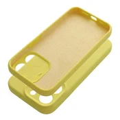 OEM Silikonski ovitek za iPhone 16 PRO, debelina 2 mm, rumene barve