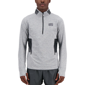new balance Sportska sweater majica Impact Run, siva melange / crna