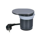Solight PP124C-PD20 - Ugradbena uticnica 1U + USB A+C
