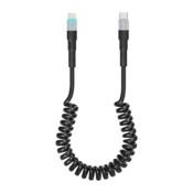 Polnilni in podatkovni kabel USB C v Lightning 0.4m, siva