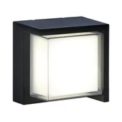 LED Zunanja stenska svetilka ESSEN LED/12W/230V IP44 črna