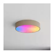 Brilagi-LED RGBW prigušiva plafonska svetiljka za kupatilo CLARE 3xE27/9W/230V IP54 Wi-Fi bež