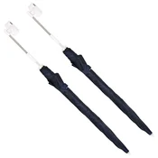 Kišobran s držacem 2 pcs Mornarsko plava O 105 x 86 cm