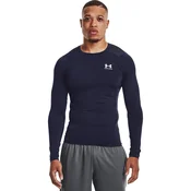 Majice Under Armour Hg Armour Comp LS Midnight Navy/ White XXXL