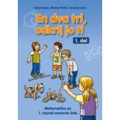 EN DVA TRI, ODKRIJ JO TI, 1. del., delovni učbenik, MODRIJAN (053203)