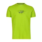 CMP MAN T-SHIRT, maja m.kr poh, zelena 30T5057