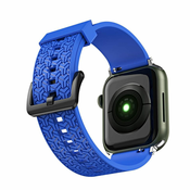 slomart pas za uro y trak za apple watch 7/6/5/4/3/2/se (41/40/38mm) watch bracelet band blue