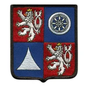 shumee Našitek Libereškega kraja - grb - Samolepilna podlaga - Vezeni našitek/značka/emblem