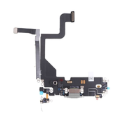Apple iPhone 13 Pro - konektor za polnjenje + Flex kabel (srebrna)