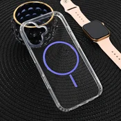 Maska za iPhone 17 6.3 Magsafe Color Line ljubicasta
