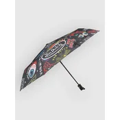 Von Dutch Jax Black Printed Umbrella jax black