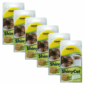 GimCat ShinyCat tuna + mačja meta 12x70 g