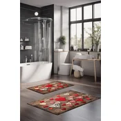 Lessentiel Maison Set prostirki za kupatilo CT-5224, 2 Komada, Šarena