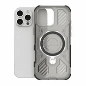 Hibridni ovitek Carbon Shield Pro za Samsung Galaxy S26 Plus - smoke black