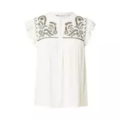 ONLY Bluza ONLVESTINE  kaki / bela