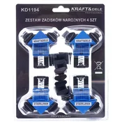 Set 4x hitre vzmetne kotne objemke do 22 mm - spone