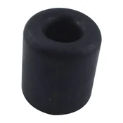 Stenski in talni vratni odbojnik, o 40 mm, višina 32 mm, guma, črna