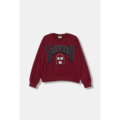 Otroški pulover United Colors of Benetton bordo barva, 32N4C10PQ